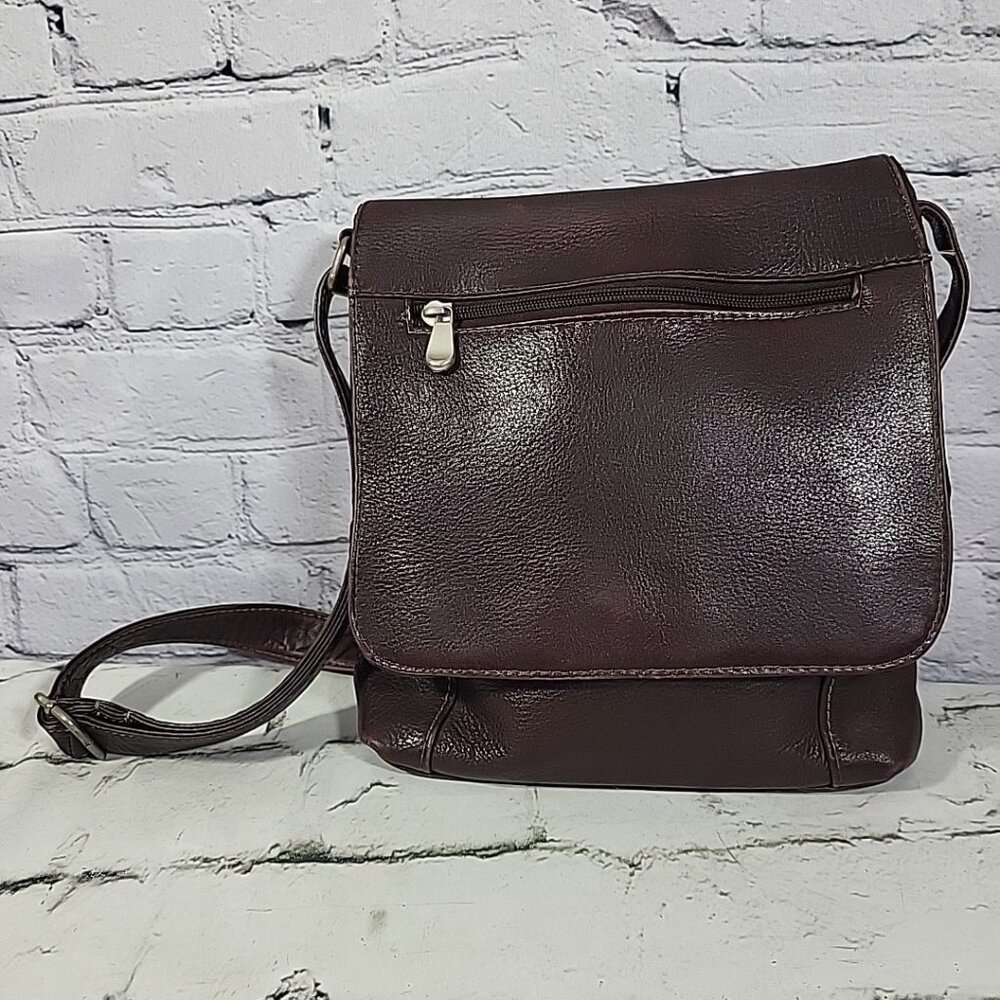 Le Donne Leather Bag Womens‎ Crossbody Messenger Style Purse